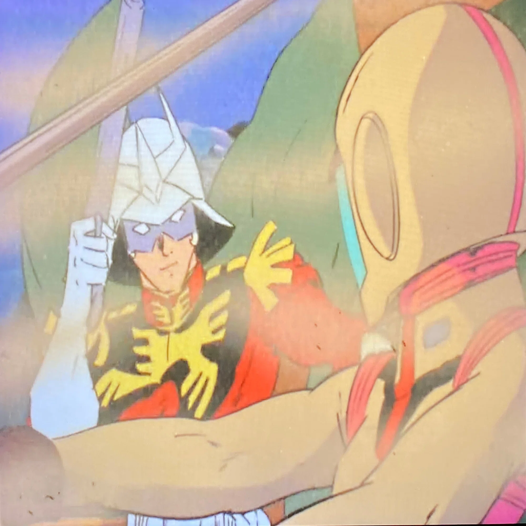 Char Aznable during the original Mobile Suit Gundam anime