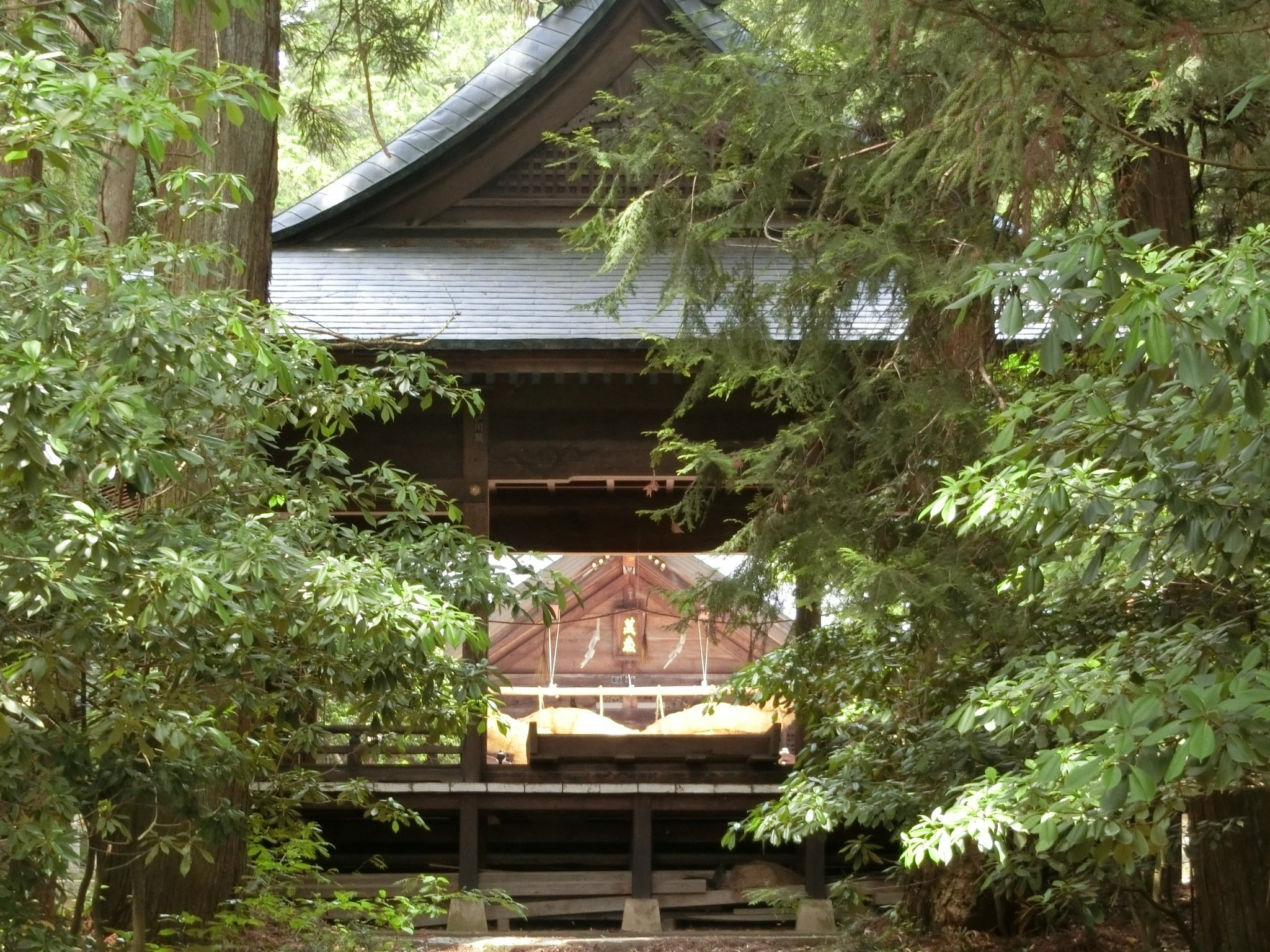 独特の雰囲気「大宮熱田神社」熱田神宮つながり【信州シリーズ
