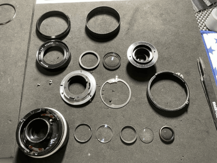 NIKON AI-S NIKKOR 35mm F2.8 分解｜FWP_office