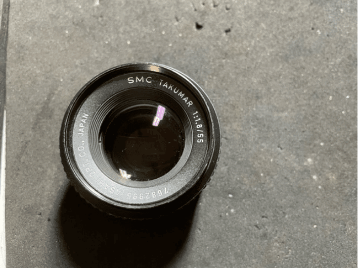 PENTAX SMC TAKUMAR 55mm F1.8 分解｜FWP_office