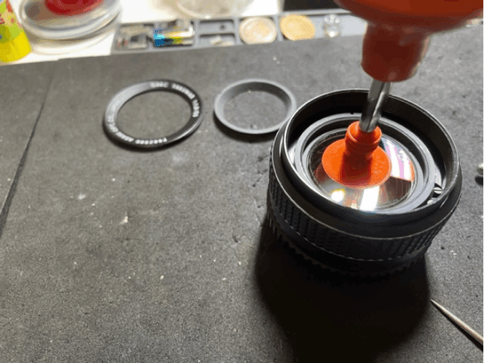 PENTAX SMC TAKUMAR 55mm F1.8 分解｜FWP_office