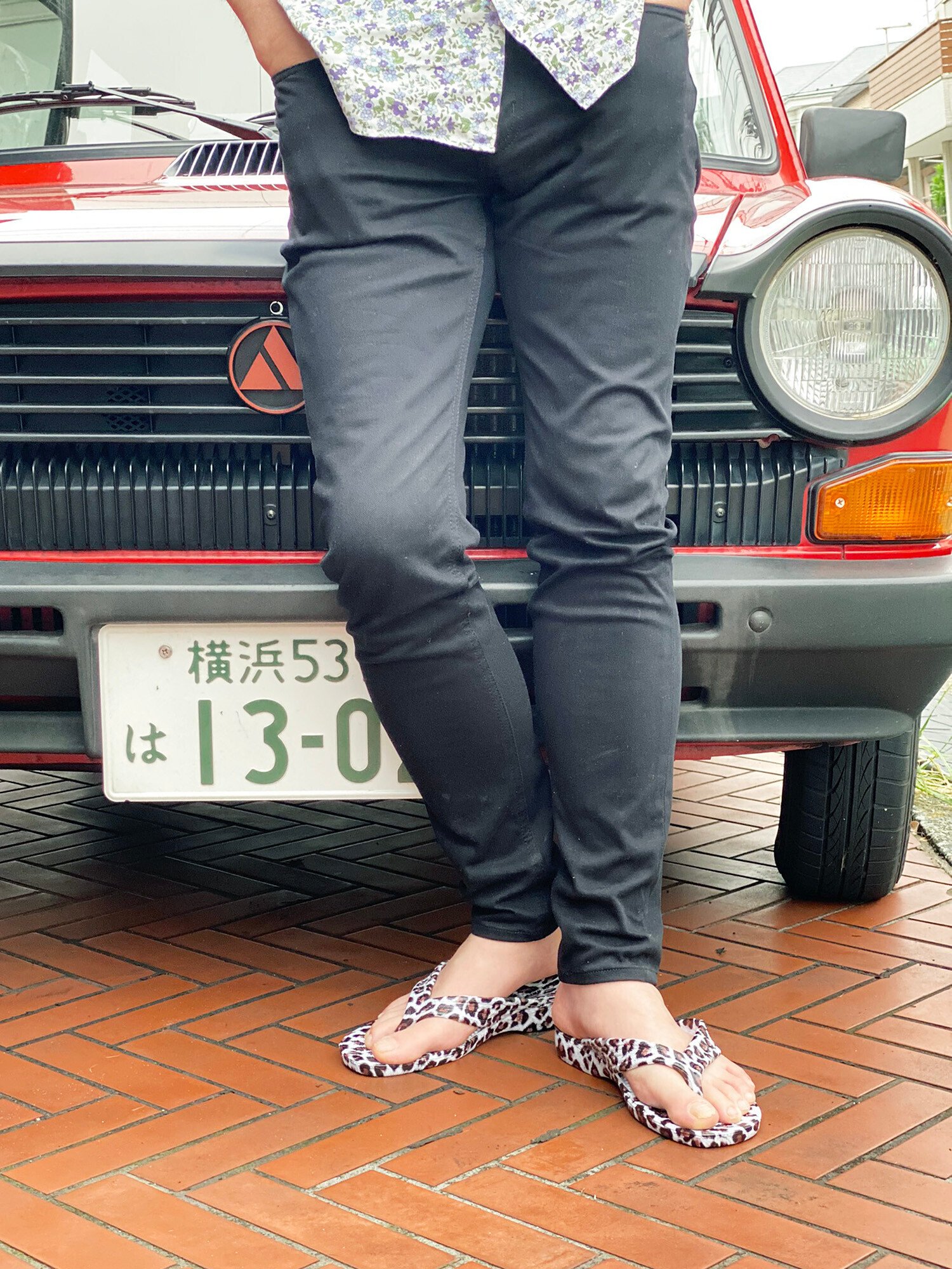 ヒョウ柄シーズン到来！ ヒョウ柄ギョサン入荷しました☆｜ぎょ