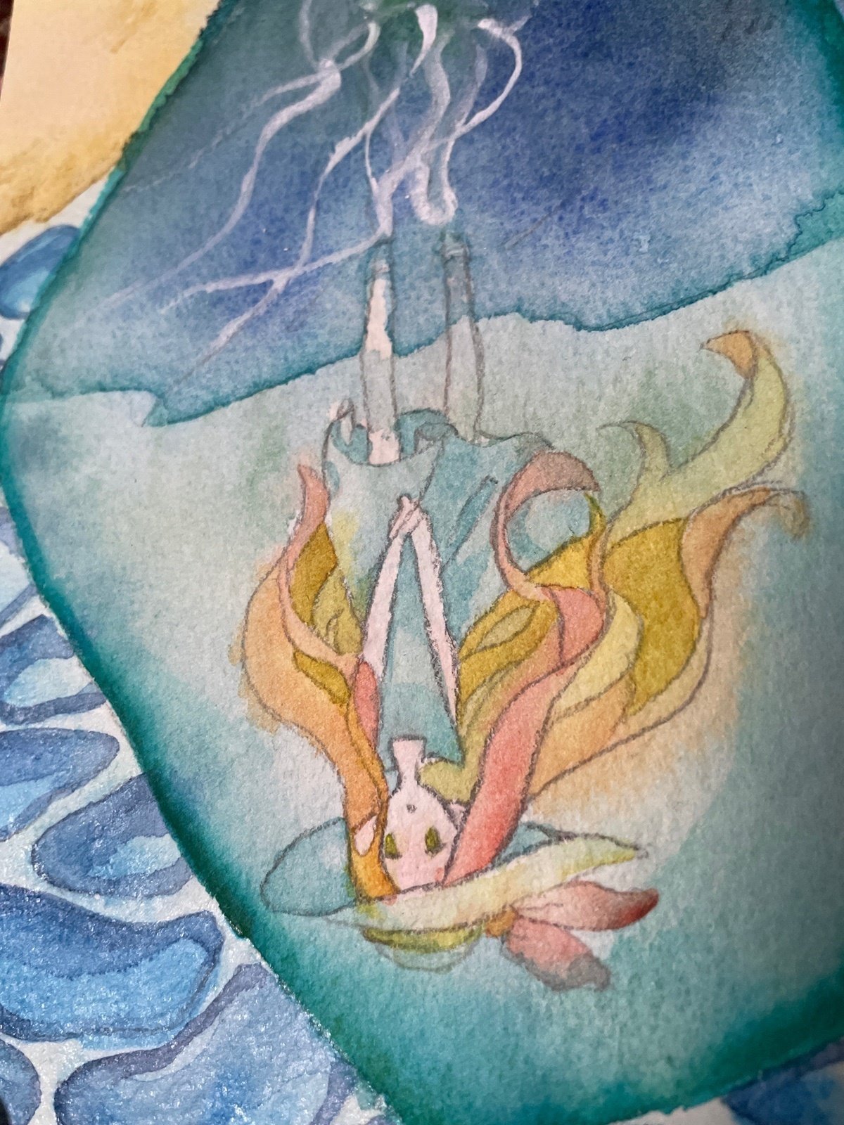 水彩紙覚書そのいち｜硝水