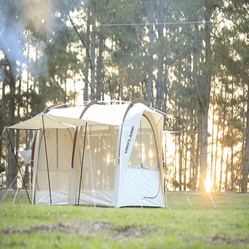 UNIFLAME テントセット アウトドア用品 NEWS【UNIFLAME】ユニフレームの大注目のテント｜エモンセレクト