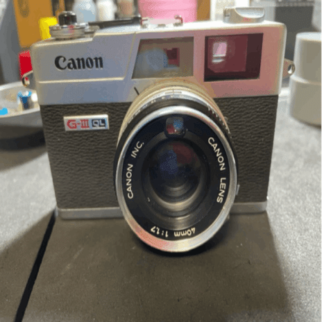 CANON CANONET G-III QL17 分解（ファインダー清掃等）｜FWP_office