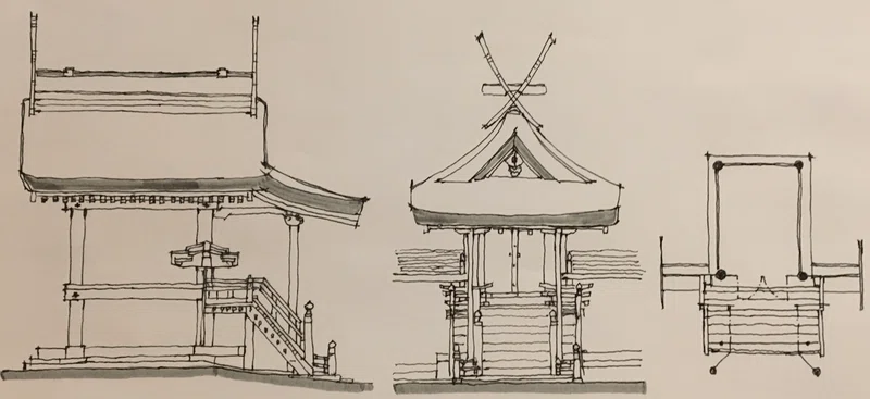 【日本建築史】仏教伝来からの神社建築|荘司 和樹(しょうじ かずき)