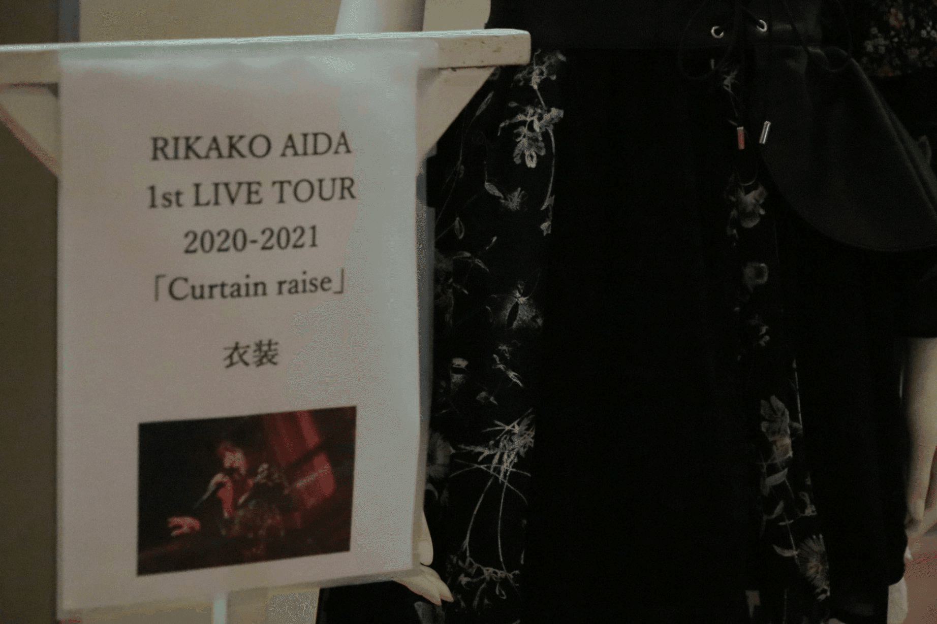 逢田梨香子1st LIVE TOUR Curtain raise サイン入り 逢田梨香子1st LIVE TOUR Curtain raise サイン入り