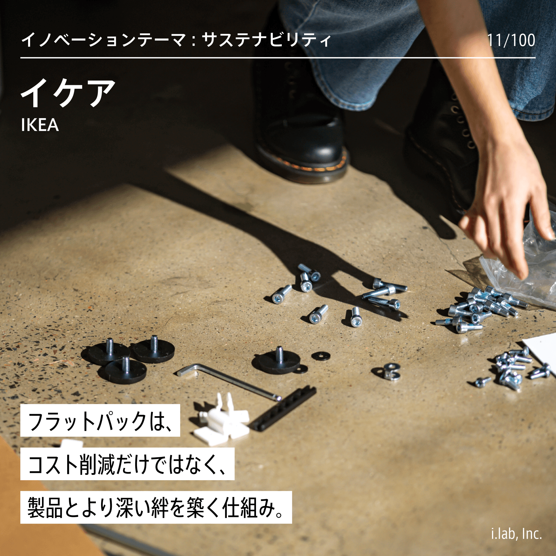 IKEA：自分で組み立てる行為によって主観的な製品価値と修理可能性を