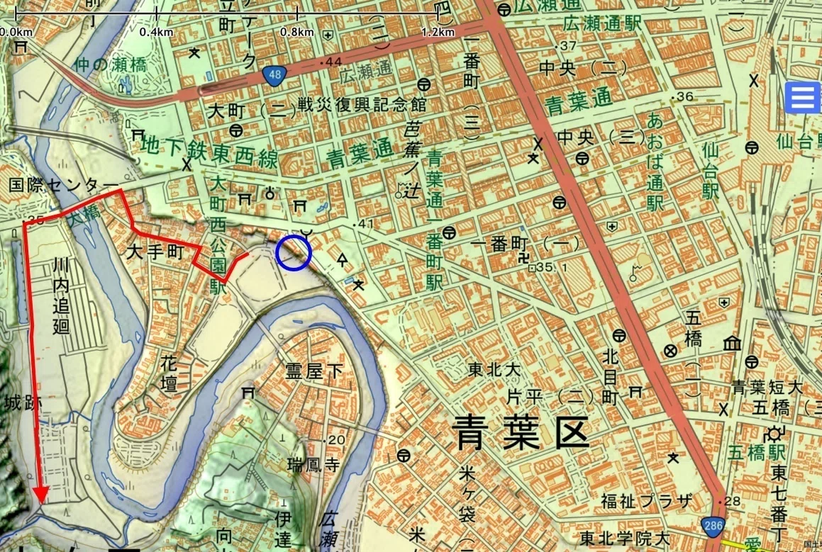 あの崖は？！【ジオ散歩vol.1：仙台市No.1-3】｜ゆるく楽しむ