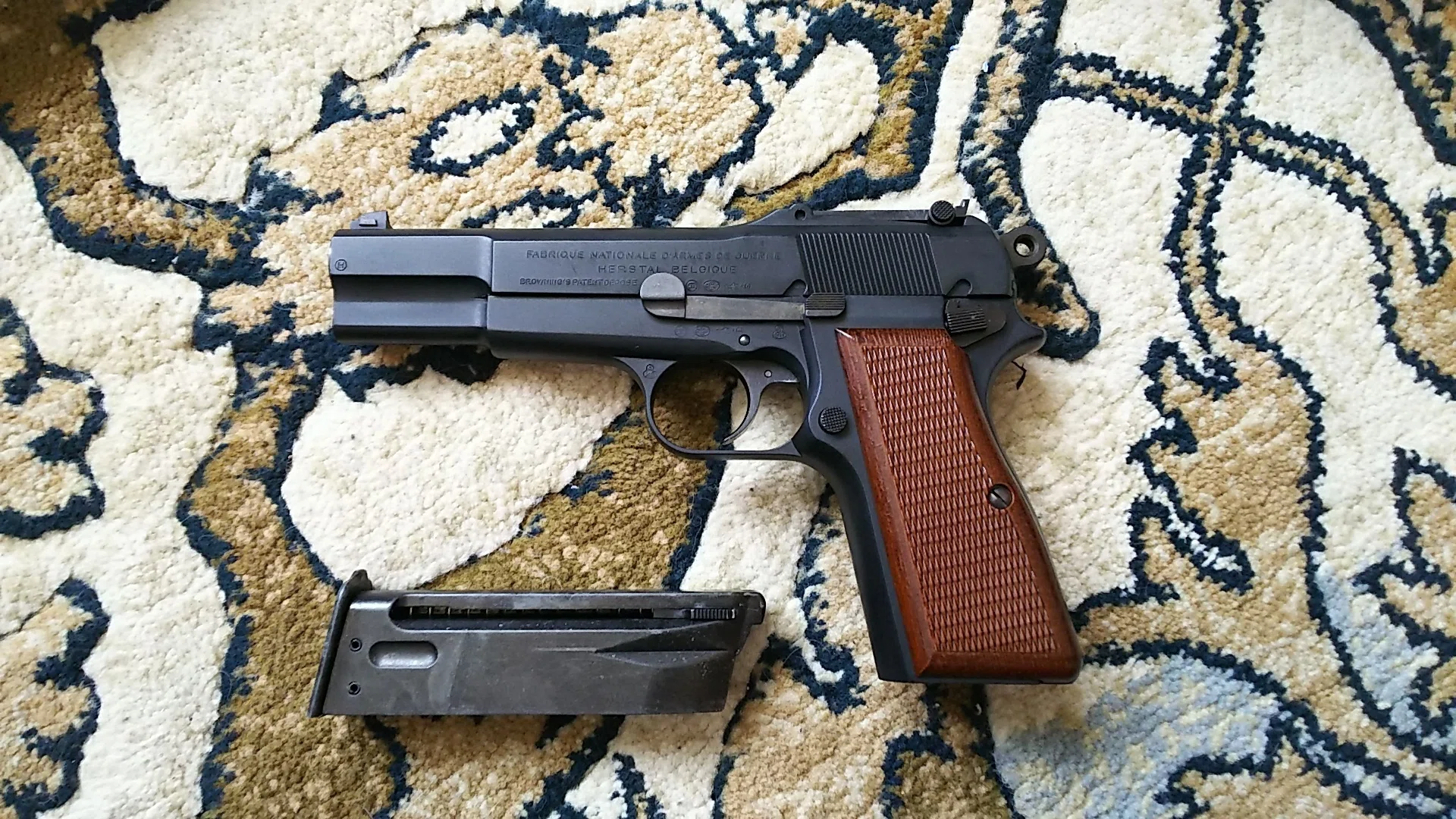 Browning Hi-Power M1935 ガスガン タナカ ブラウニング ハイパワー ミリタリー M1935 エアガン レビュー
