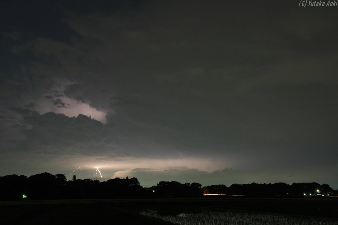 関東大雷雨を追う｜青木豊｜写真家・ストームチェイサー