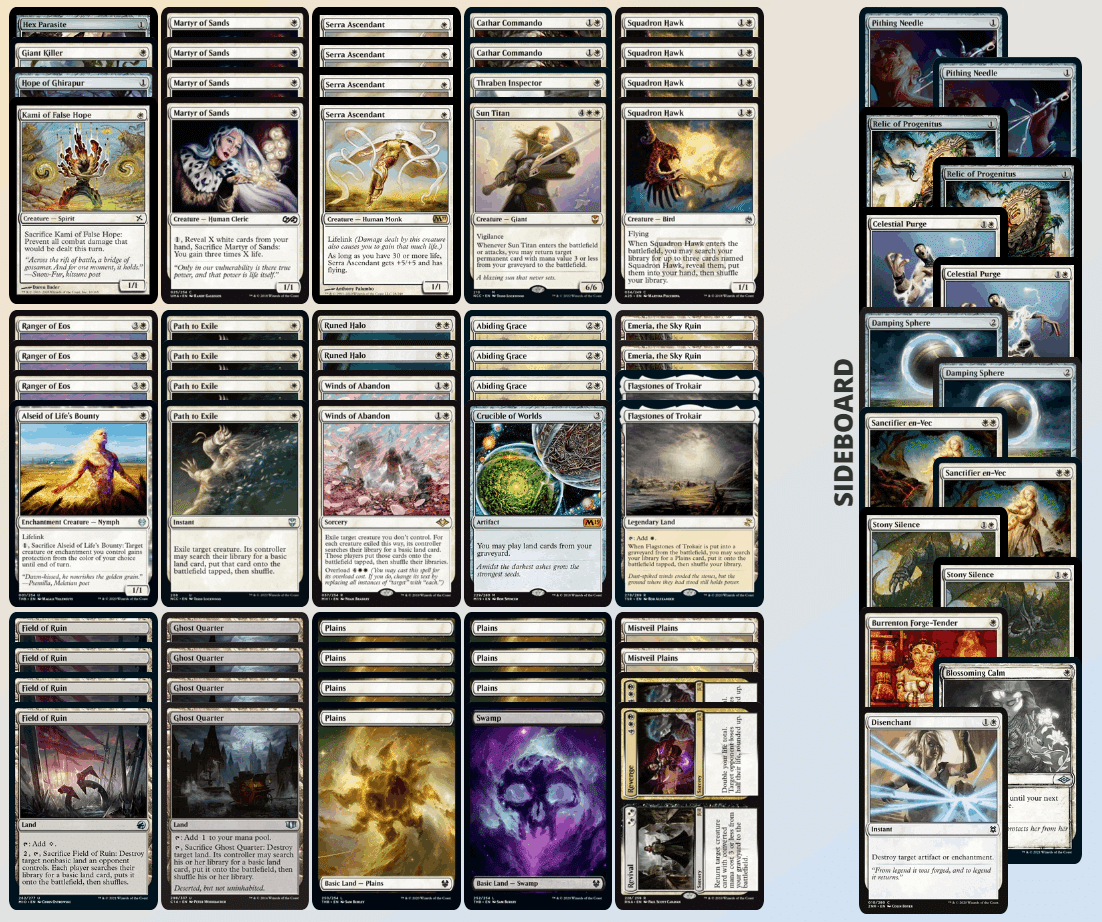 MtG]ホワイトサンドその02｜panda