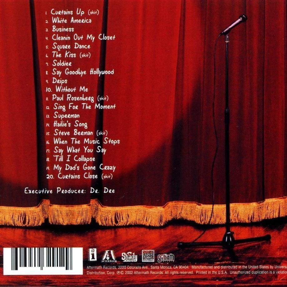 人気絶頂期にリリースしたアルバムが20周年を迎えて帰ってきた！ Eminem - The Eminem Show (Expanded Edition)  (2022)｜DIGTRACKS