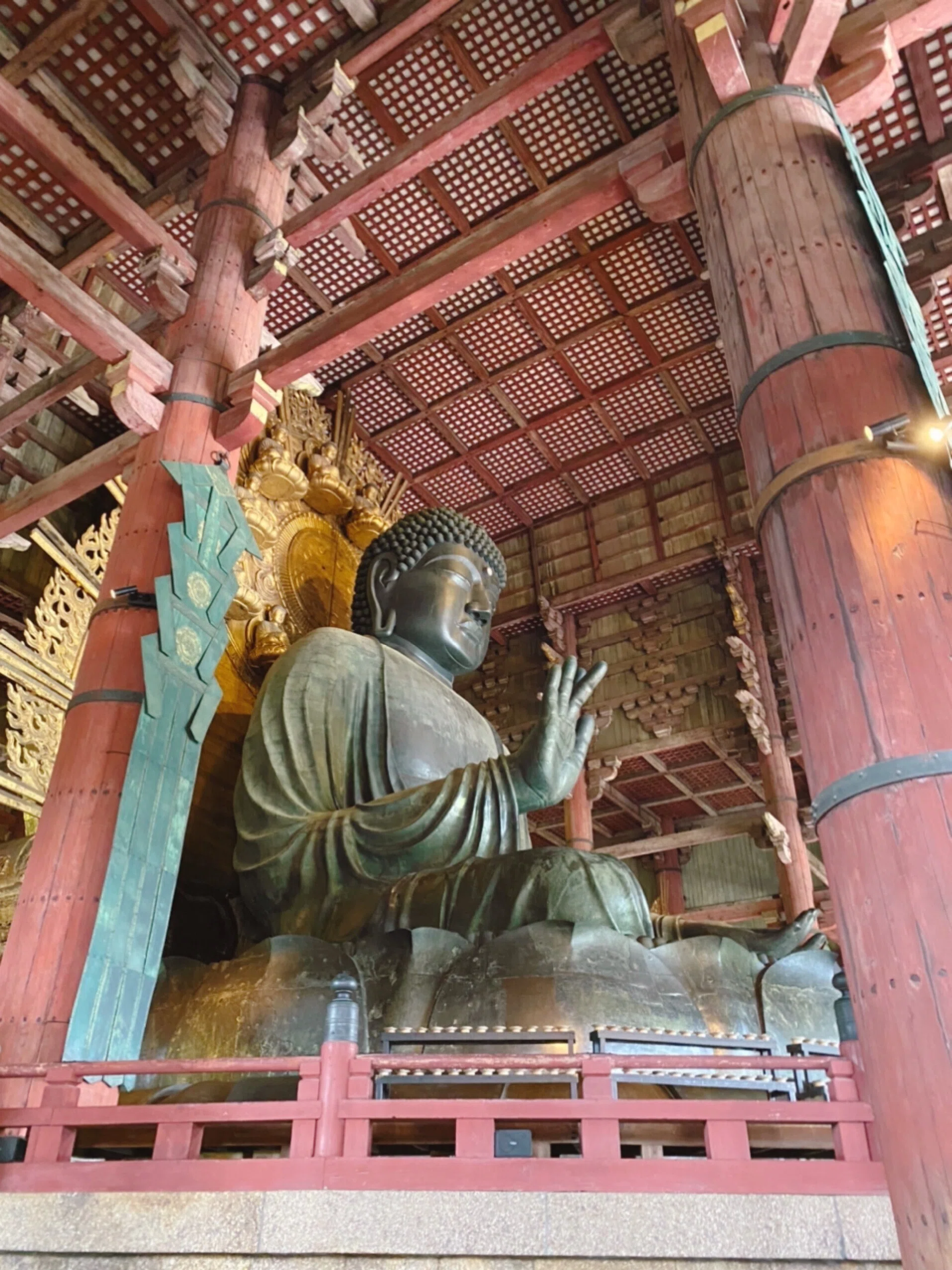 国宝東大寺仏殿　菩蕯拓本　極め箱　MA925 国宝東大寺仏殿 菩蕯拓本 極め箱 MA925 【公式通販】