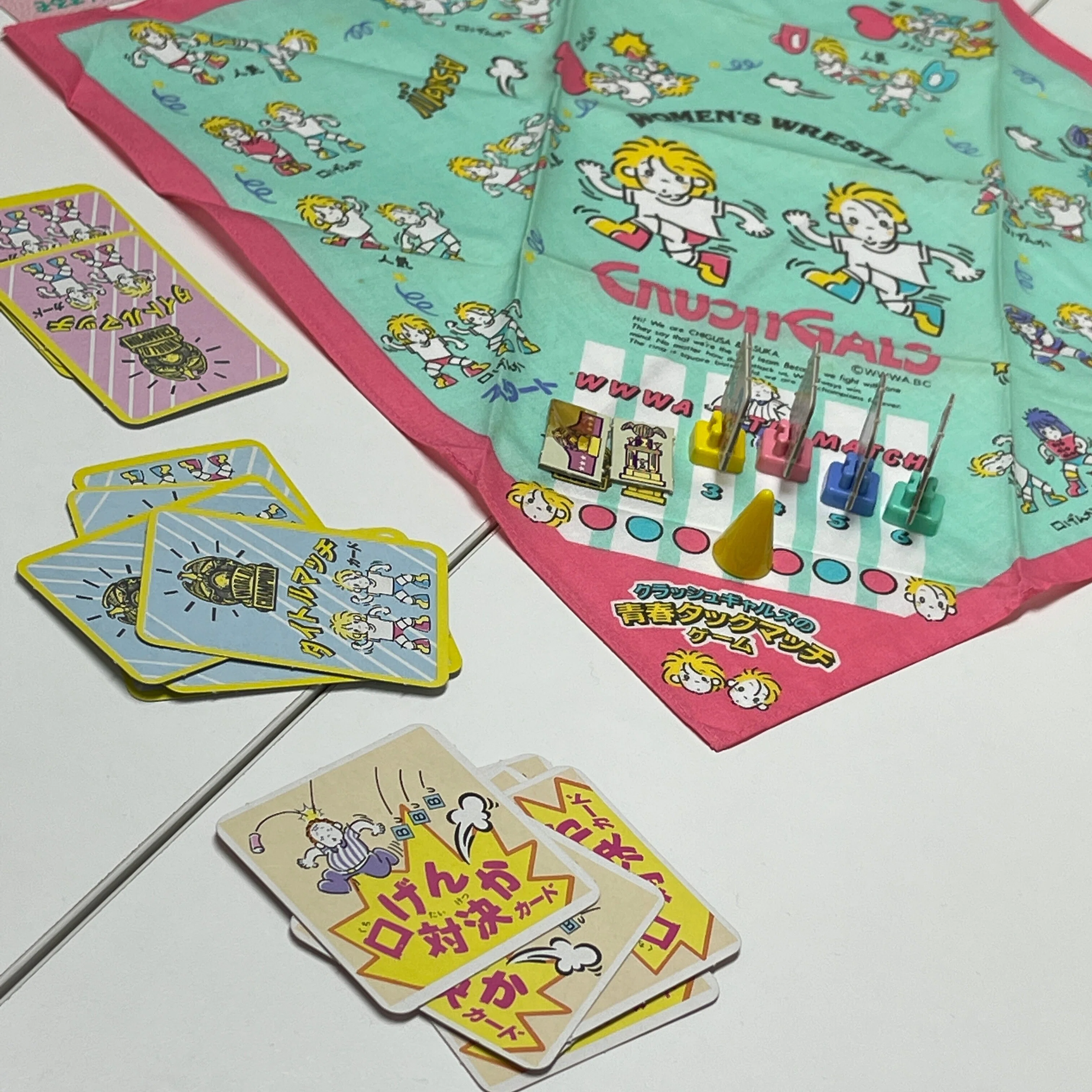 アナログゲーム】クラッシュギャルズの青春タッグマッチゲーム｜JUN
