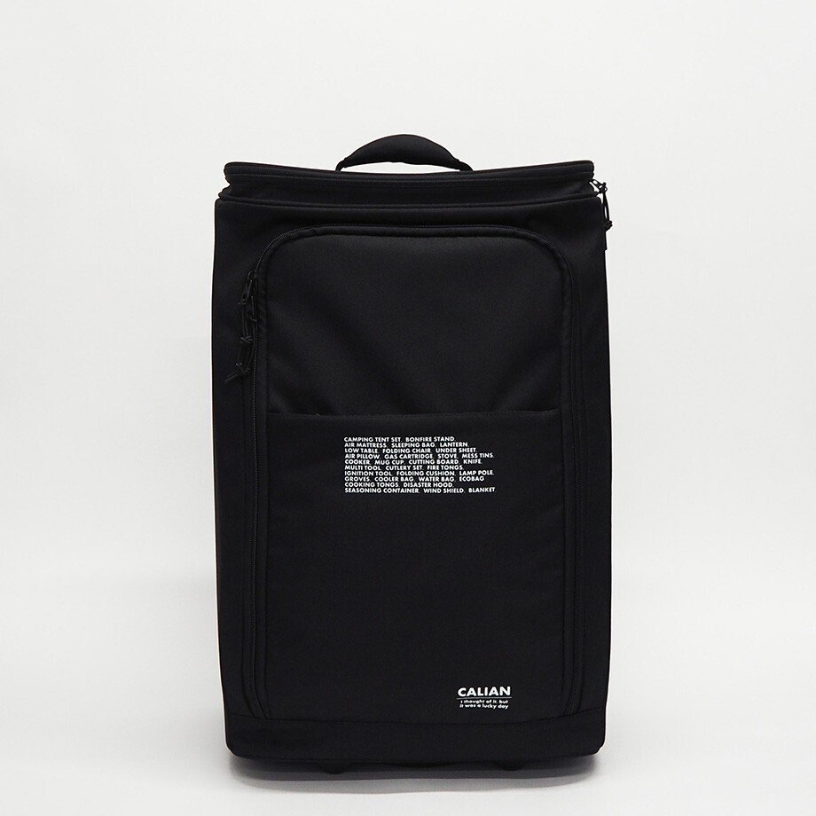 キャリーケースで気軽に手軽にソロキャンプ｜caliancamp
