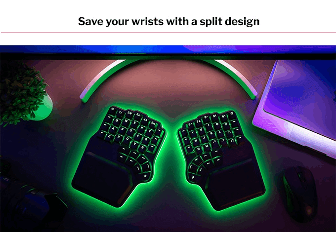 Dygma Defy キーボード　左右分割　左右分離　分割キーボード Dygma Defy キーボード 左右分割 左右分離 分割キーボード