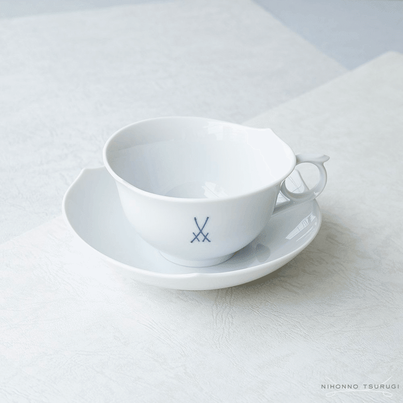 マイセン (Meissen) NEW マイセンマーク ティーカップ&ソーサー 046809