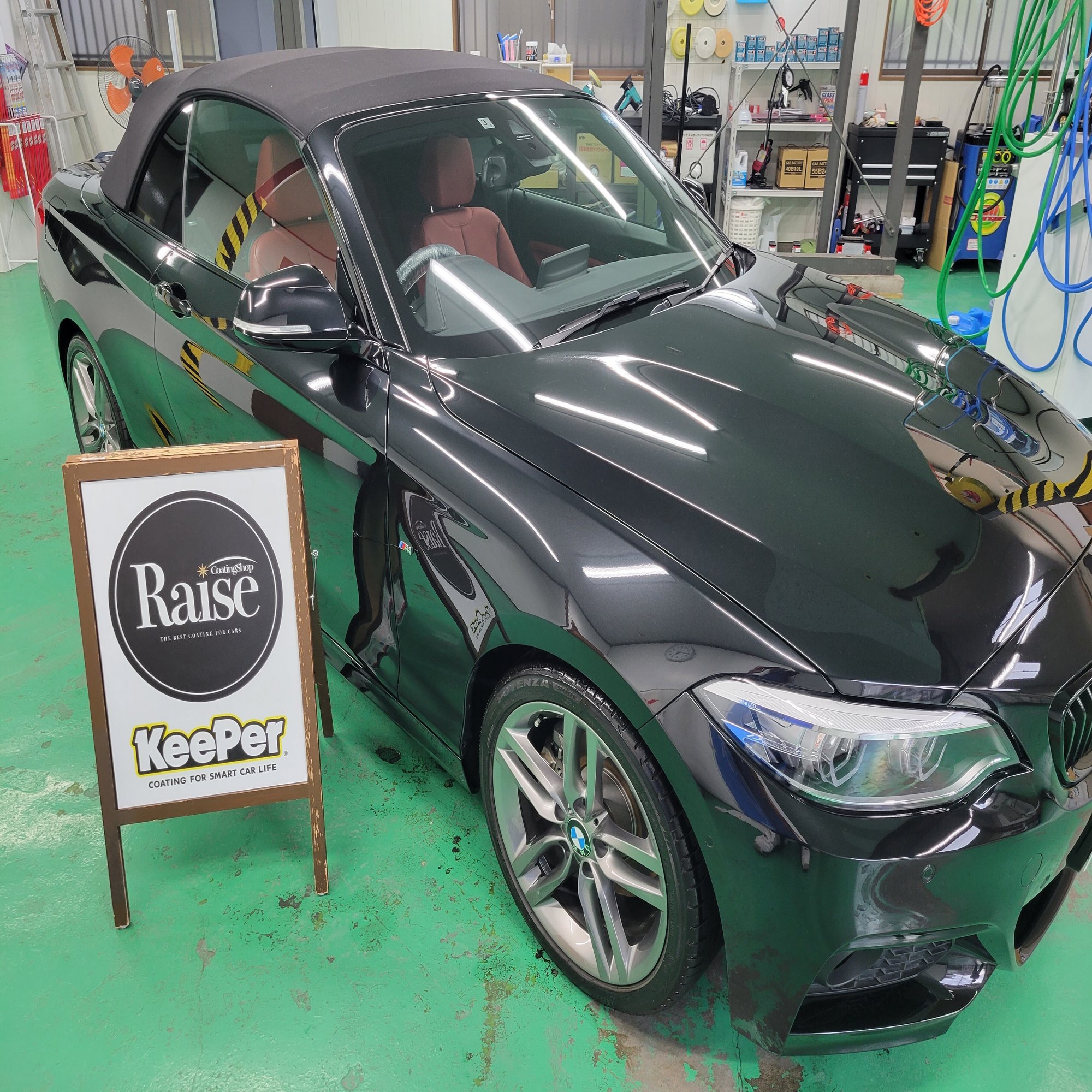 Bmw2i ダイヤモンドキーパー お車ご購入後のコーティング 当店での施工ありがとうございました 調布 コーティング レイズ Coating Shop Raise コーティングショップレイズ Note