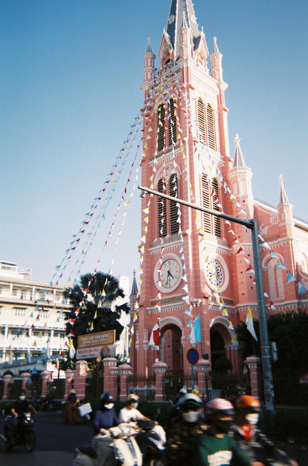 写ルンです_ベトナム_ホーチミン_タンディン教会
