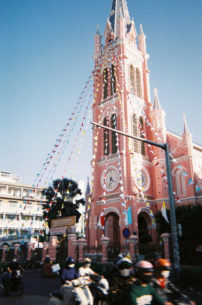 写ルンです_ベトナム_ホーチミン_タンディン教会