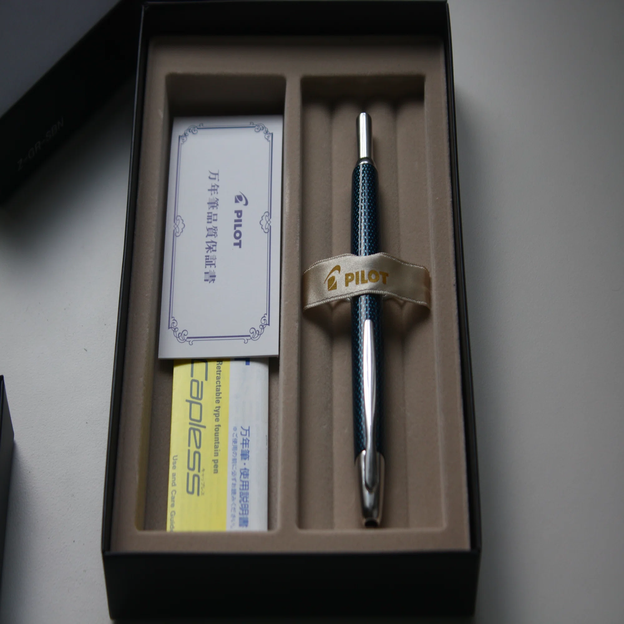 パイロット キャップレス 絣｜品川