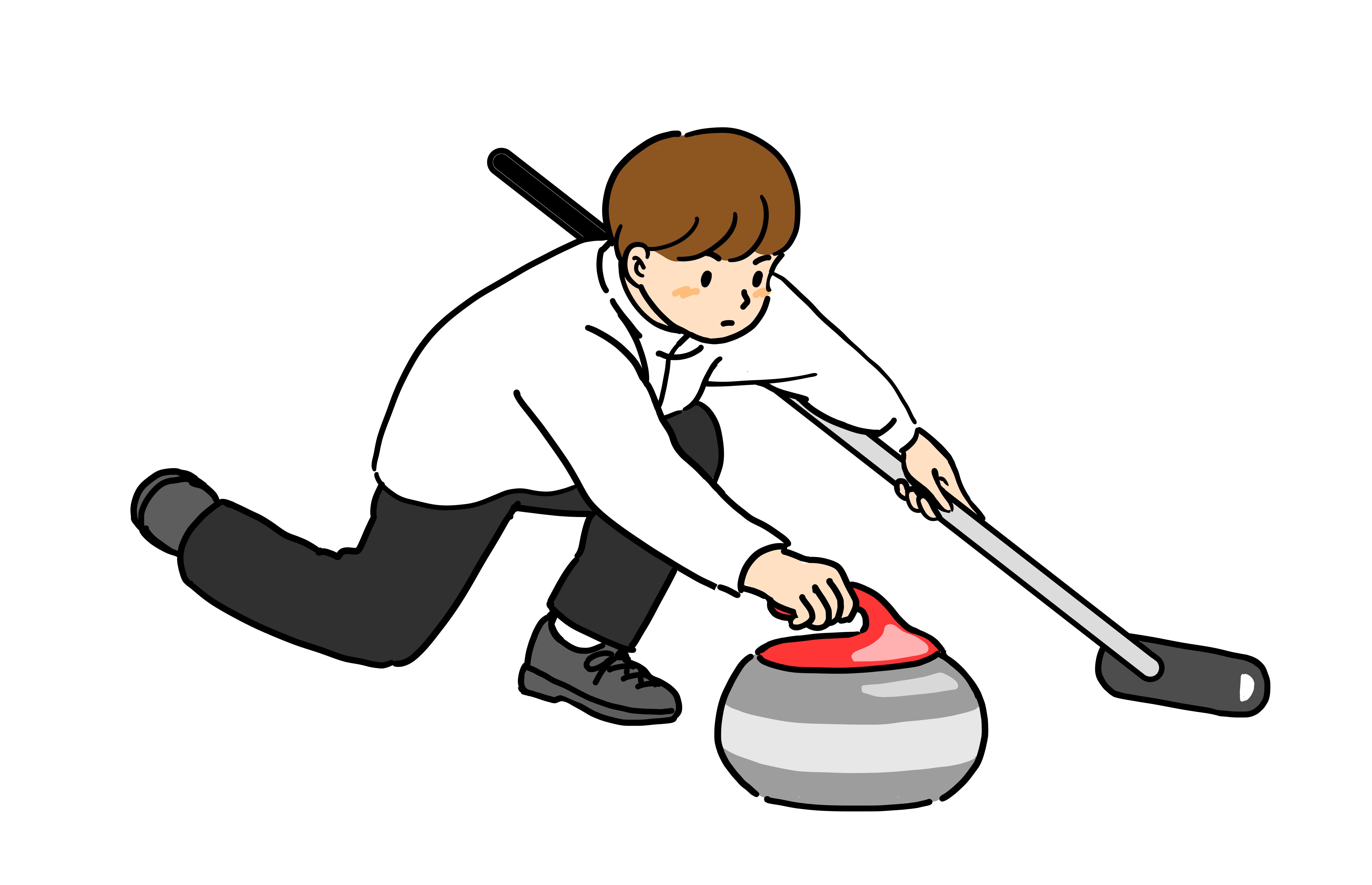 イラスト カーリングやろうぜ Rmia Note
