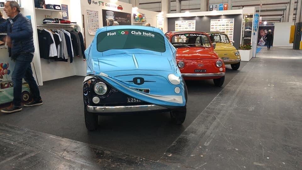 FIAT 500のカバー(屋内用)|チンクエチェント博物館