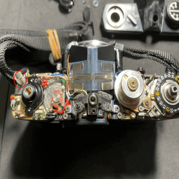 OLYMPUS OM2 分解（プリズム清掃まで）｜FWP_office