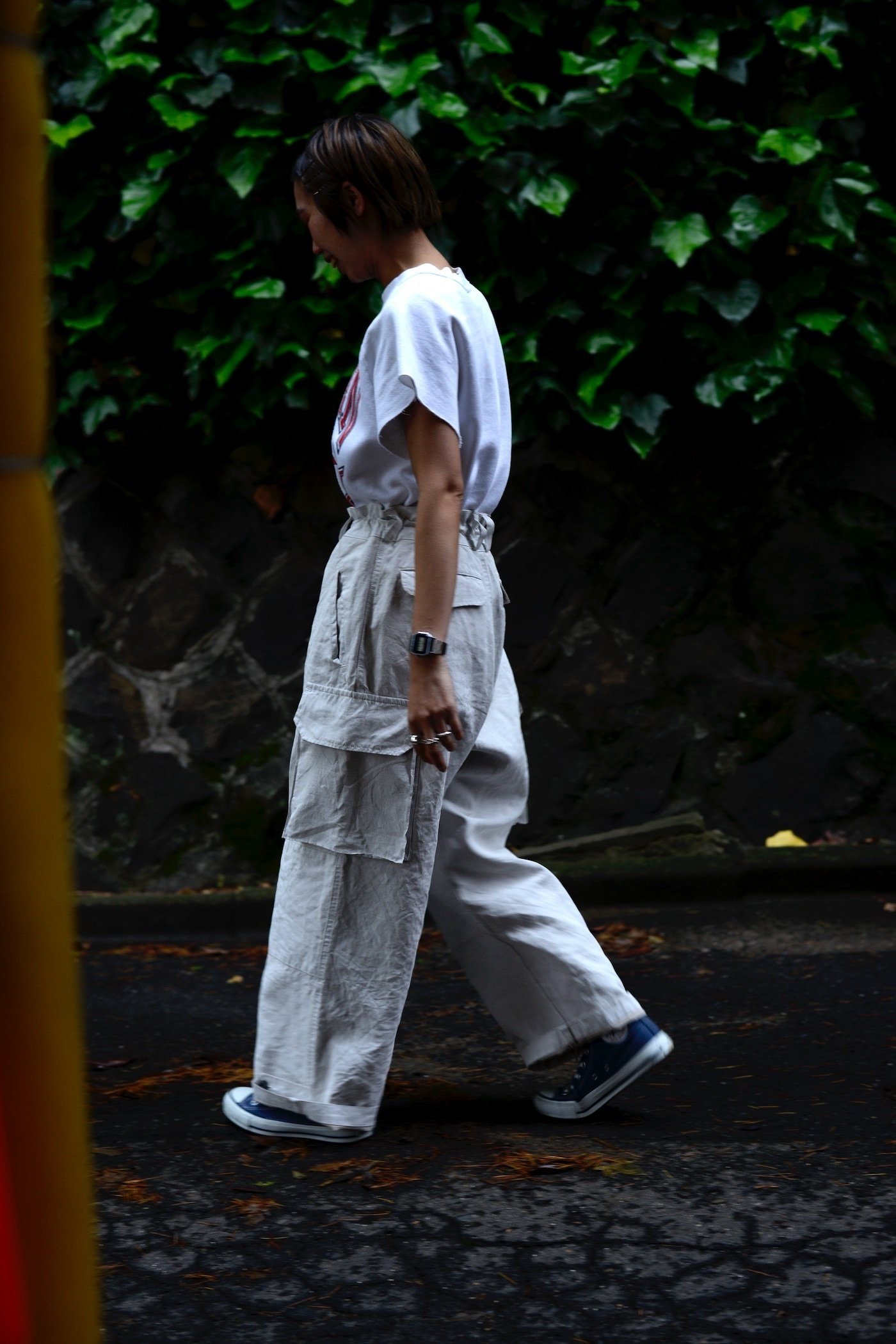 パンツ outil for nariwai PAINT LINEN m-47 outil for nariwai PAINT LINEN m-47 | ワークパンツ・カーゴ