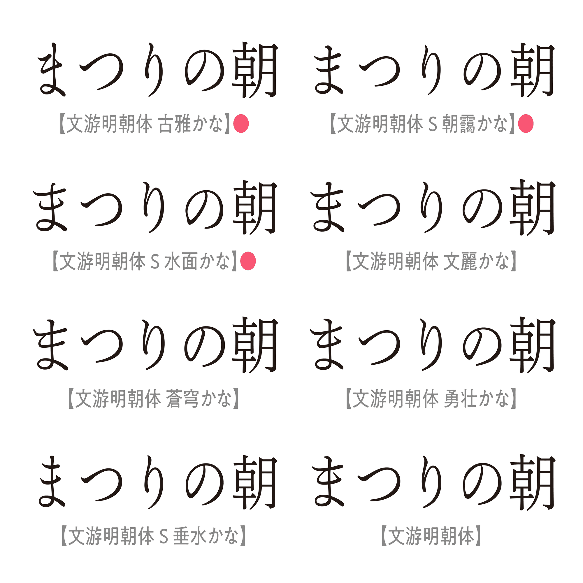 活字 4号 5号 6号 明朝体？ 囲い文字 囲み文字 カタカナ ひらがな