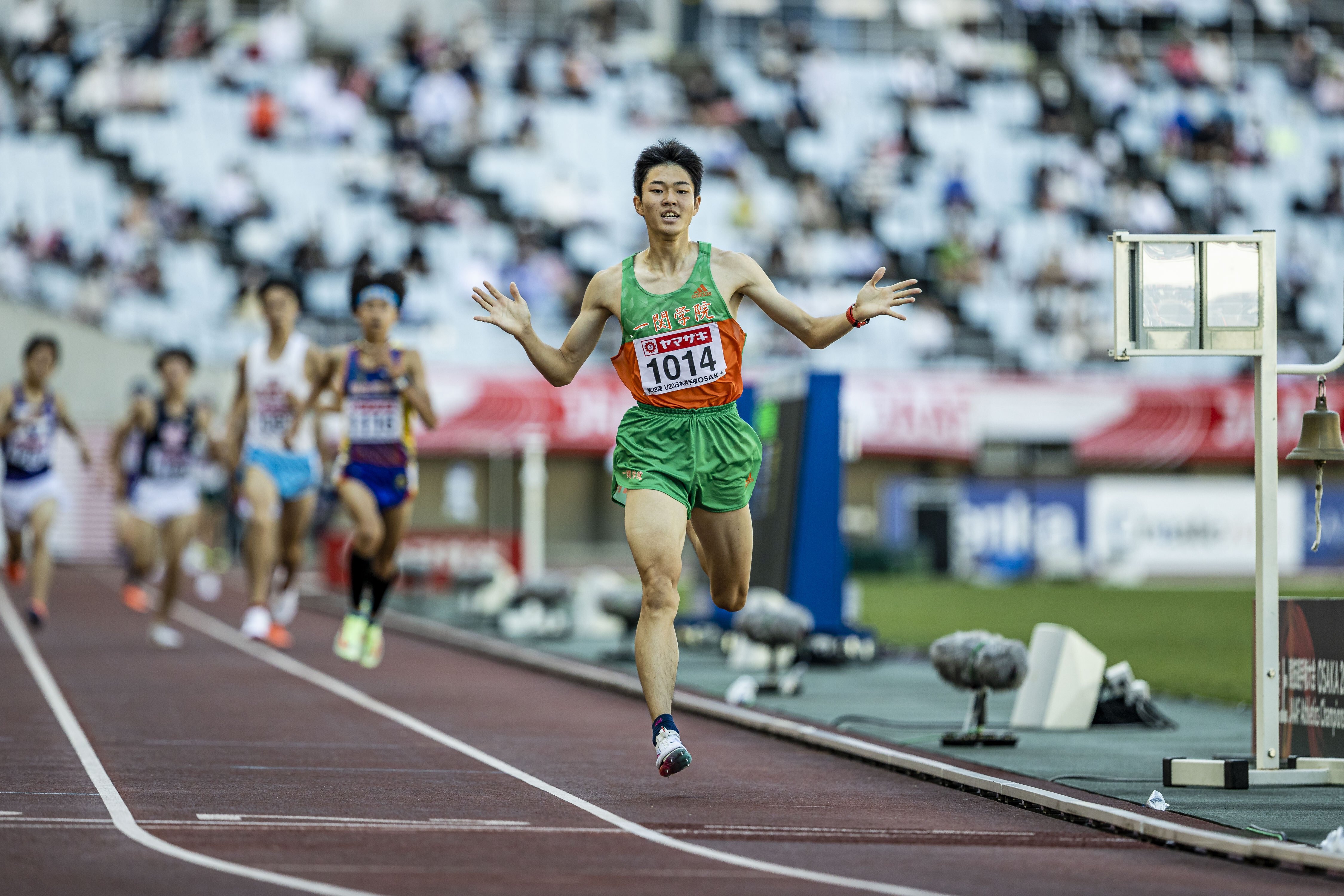 一関学院 日本選手権 U20男子3000m 決勝🥇工藤 信太朗 一関学院高 8:08.05