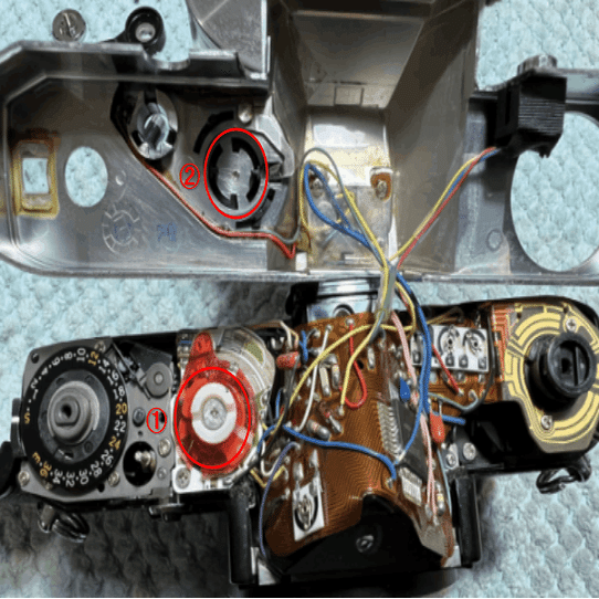 OLYMPUS OM-10 分解（プリズム清掃まで）｜FWP_office