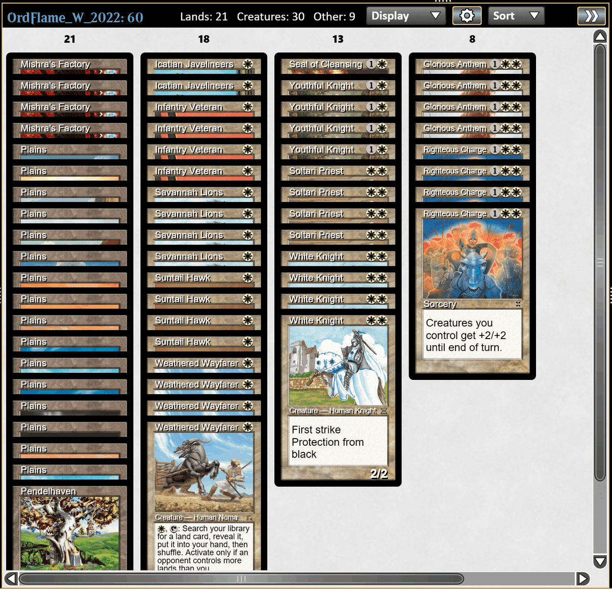 MTG モダン　デッキ　白単ブリンク MTG モダン デッキ 白単ブリンク MTG モダン デッキ 白単ブリンク MTG