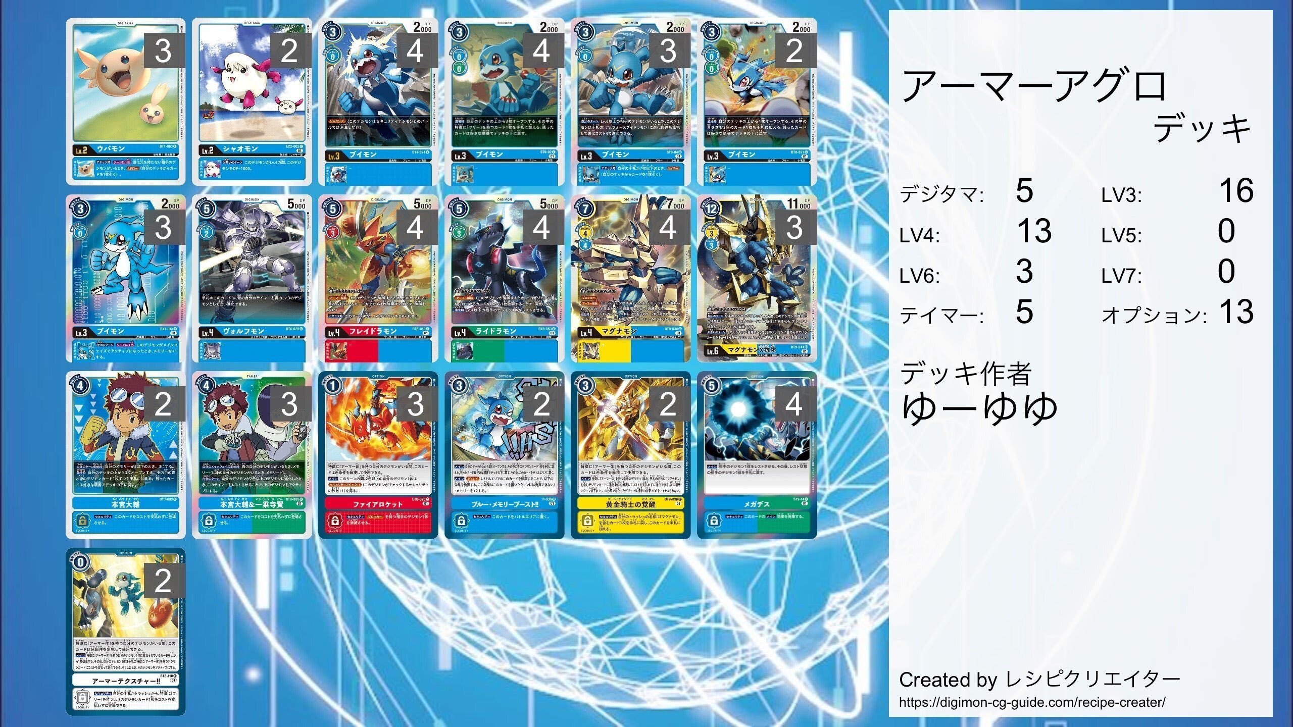 デジモンカード 氷装　デッキパーツ　パラレル含む 04)(パラレル/フレームレス)氷見友樹【R-P】{BT18-089}《多