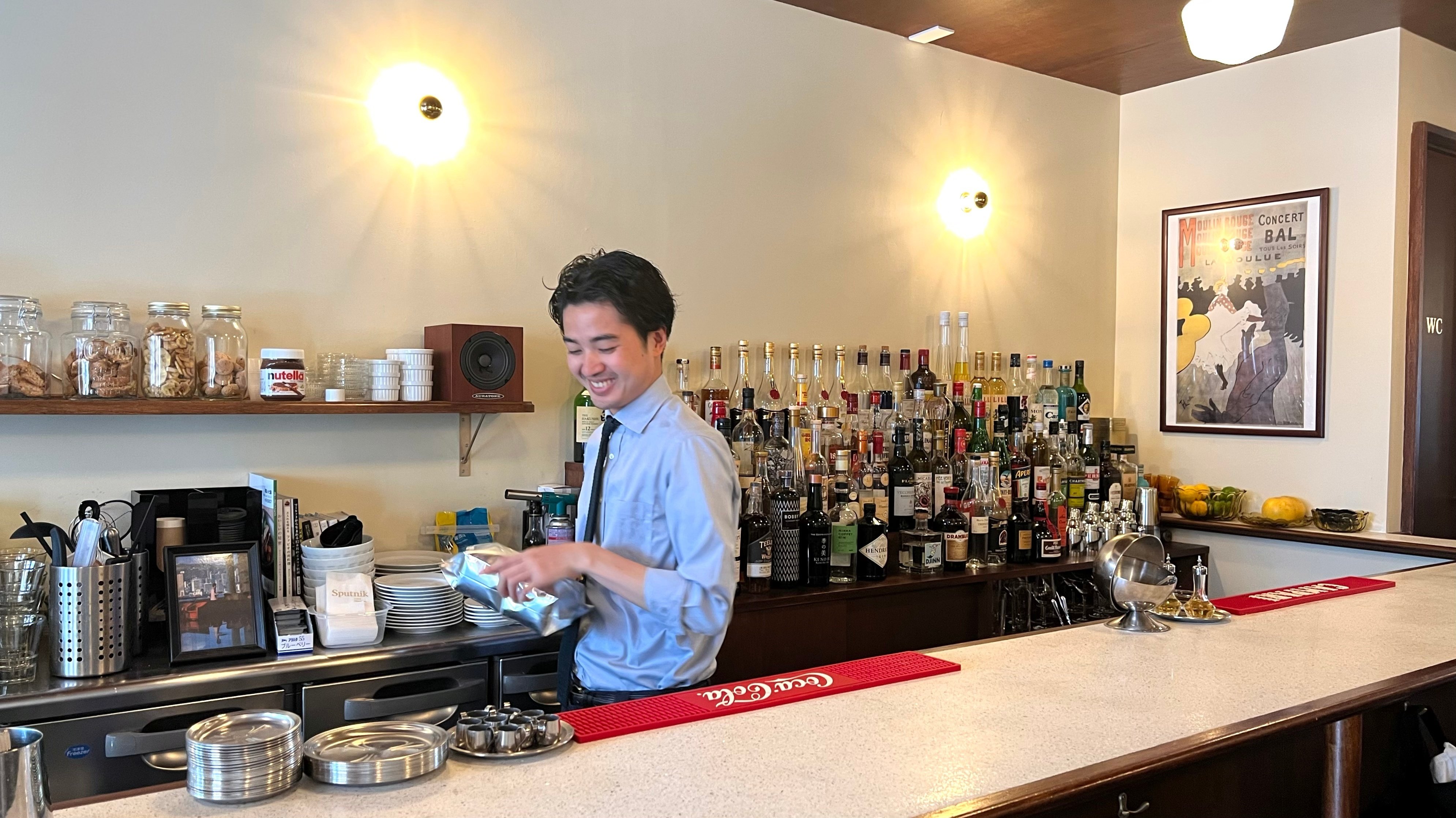 スペシャル」よりも大切にしたいもの。コーヒーカウンターのたたずまい