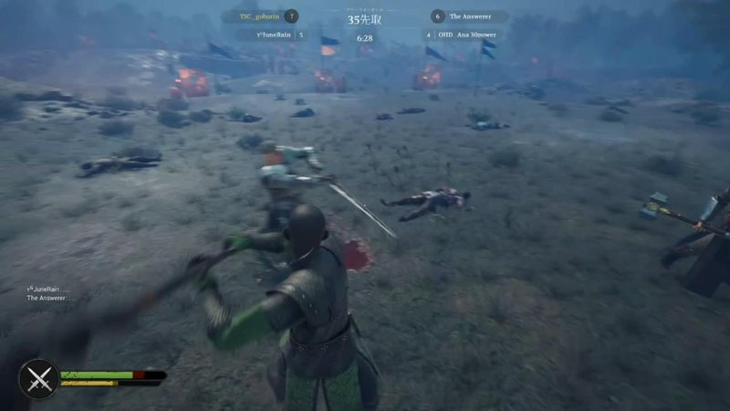 オンライン剣戟ゲー Chivalry2 の1vs1攻略のための備忘的テキストブック Goburin Note