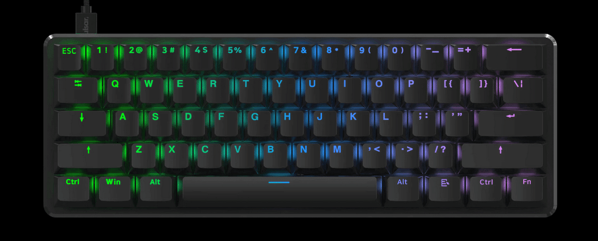 Pulsarの60%キーボードをオーダー｜Histone