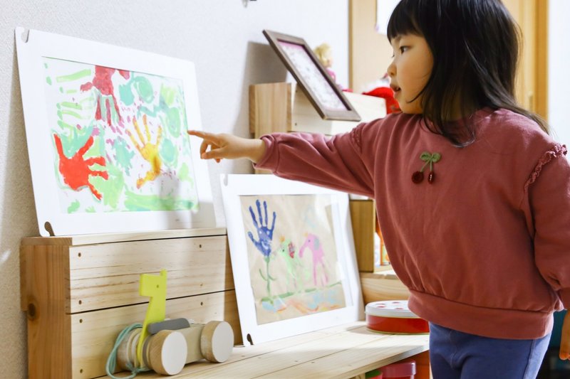 渡邉製本提供　『えぽっけ』で作品を飾っている様子