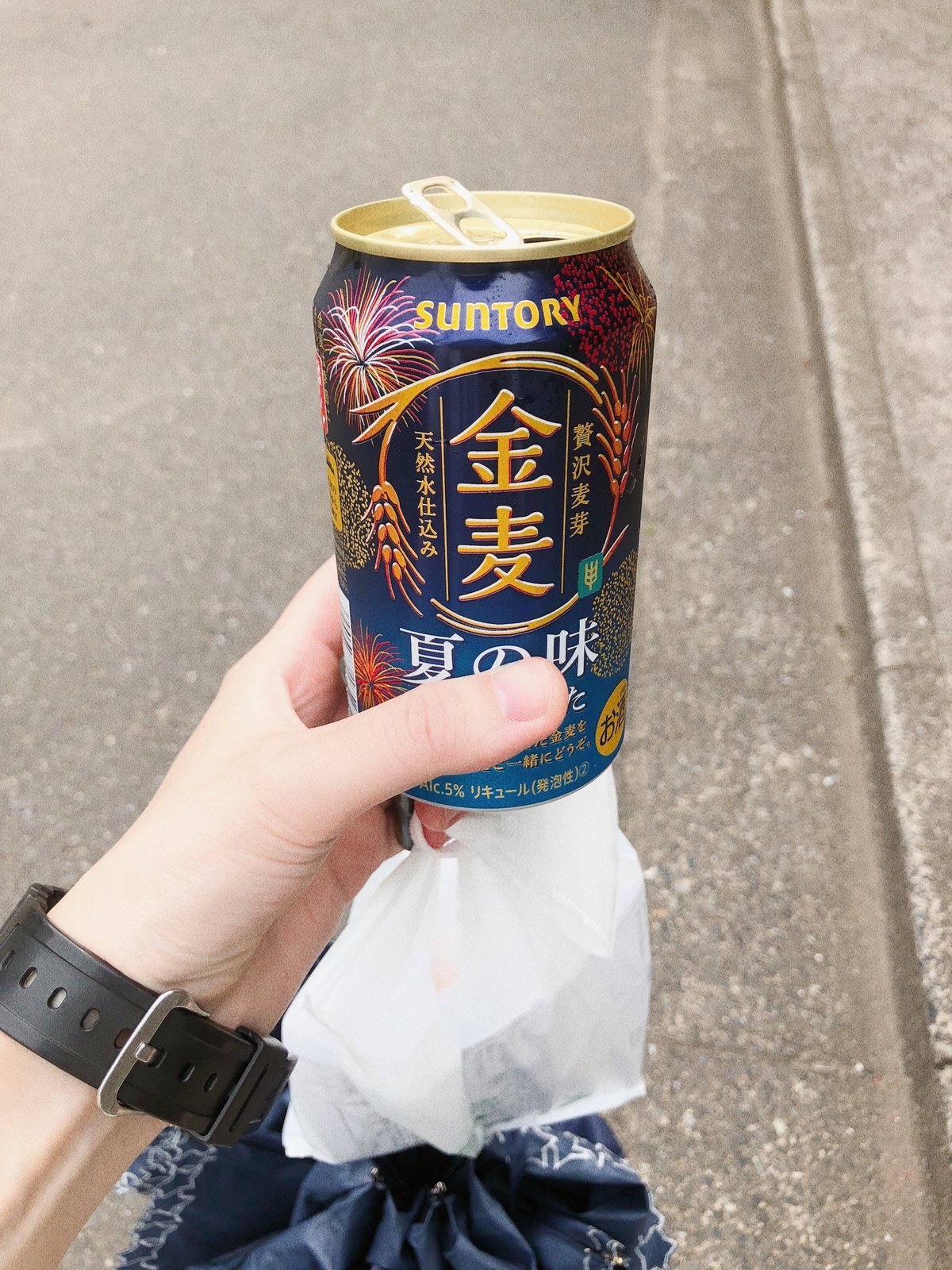 金麦の写真。