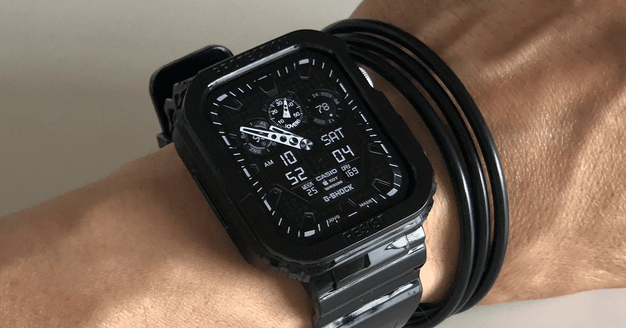 G shock top apple watch