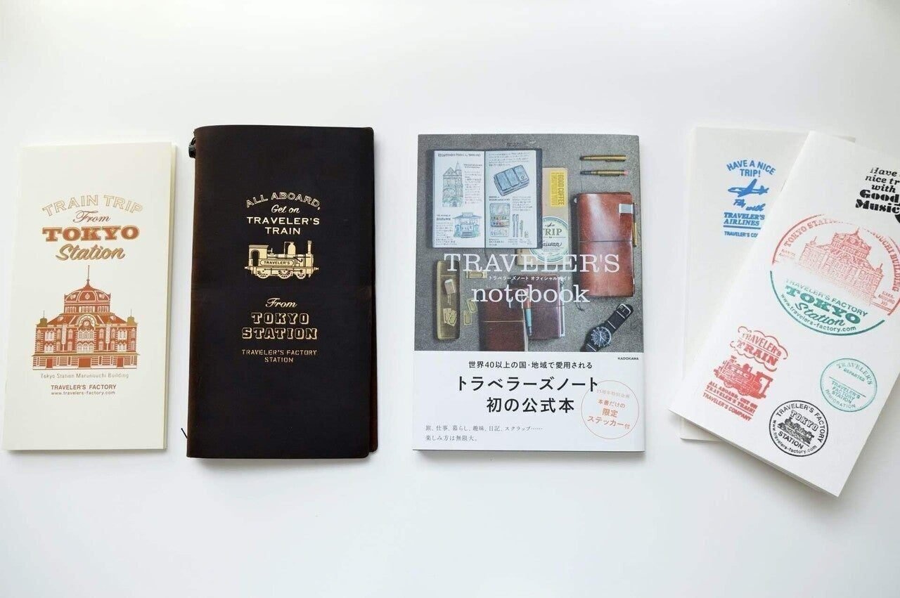トラベラーズノート TOKYO EDITION フルセット、6点セット トラベラーズノート TOKYO EDITION フルセット、6点セット （My