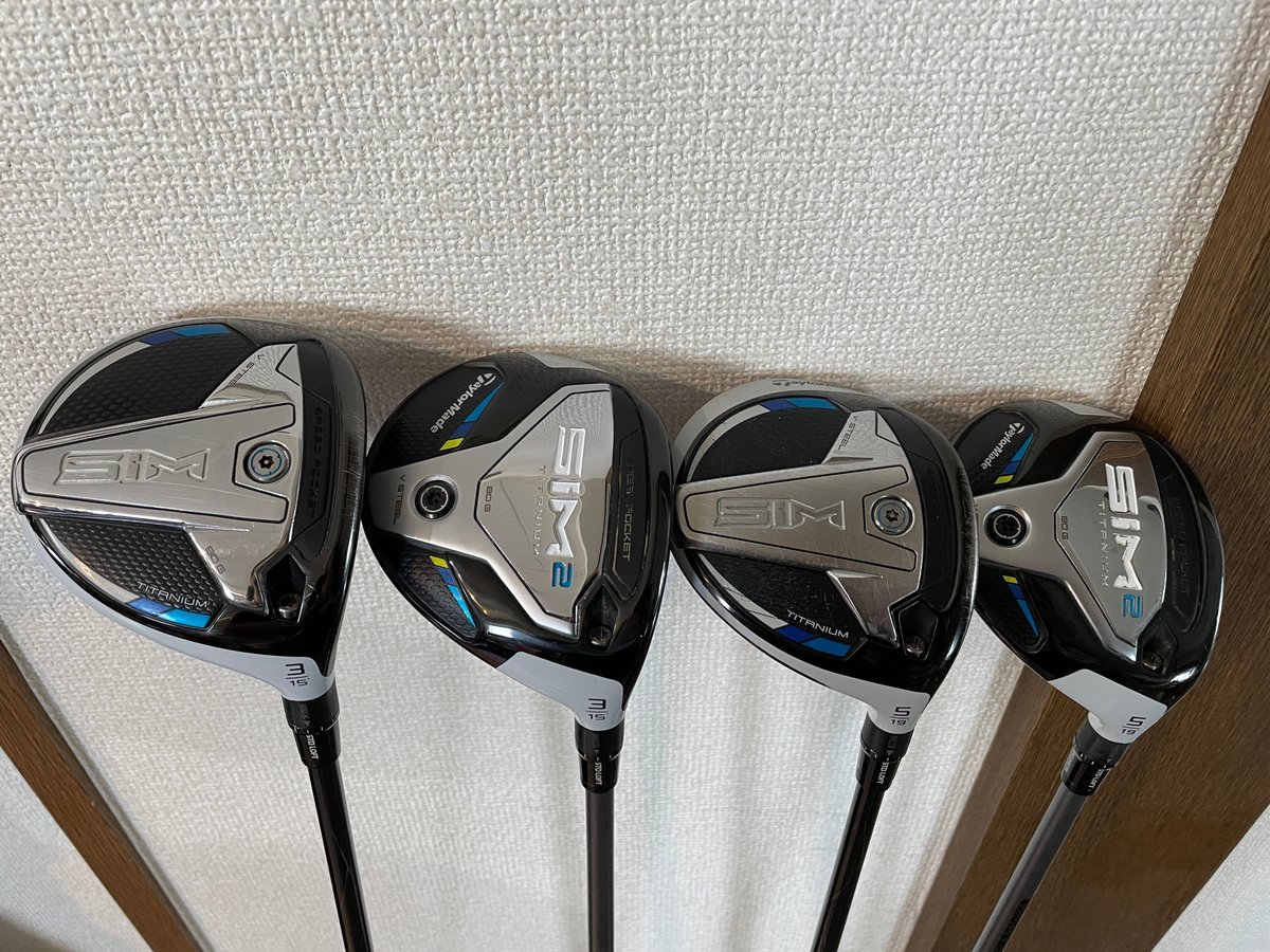 専用】SIM2 寂しく チタン フェアウェイウッド 3W ATTAS KING 6X 