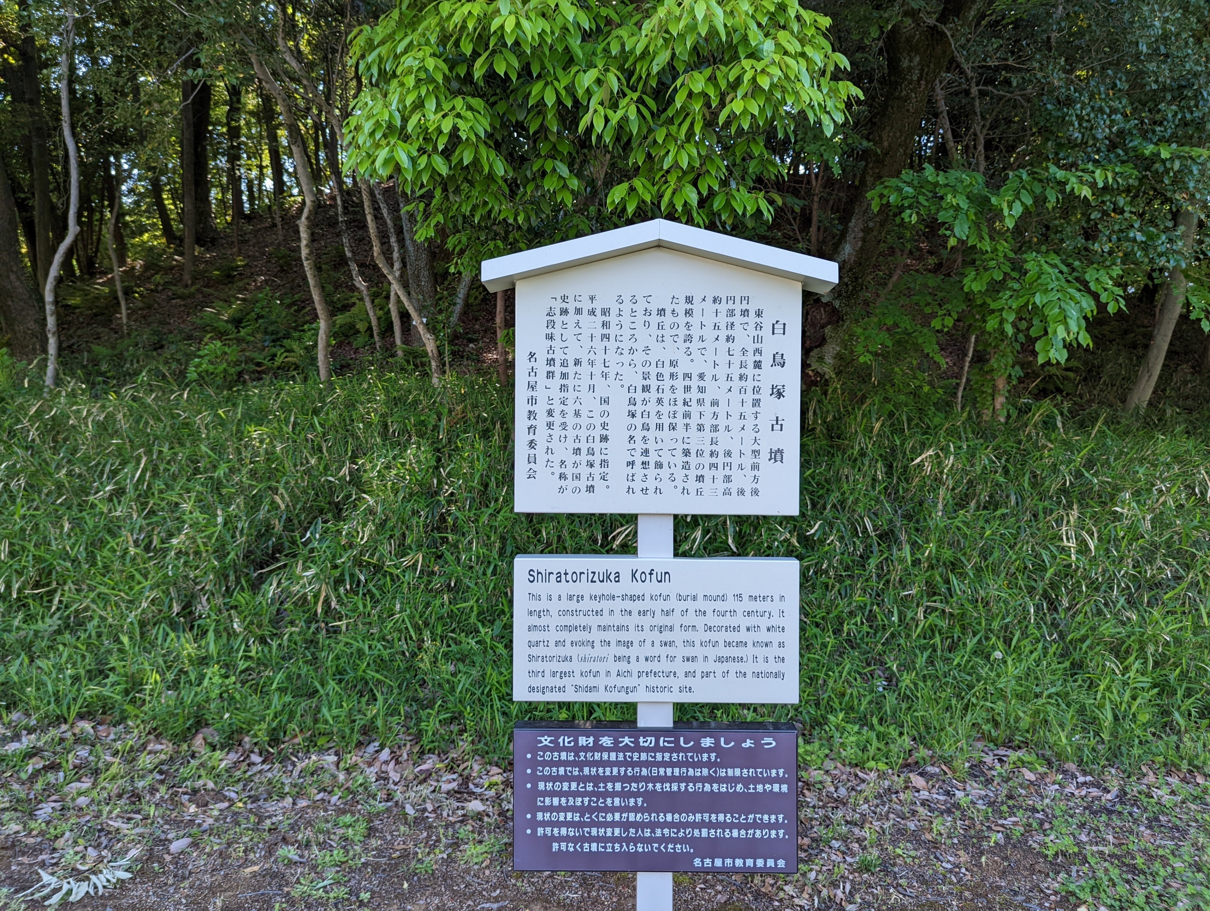 たくさん歩く(白鳥塚古墳) #269｜やん（矢野達也）