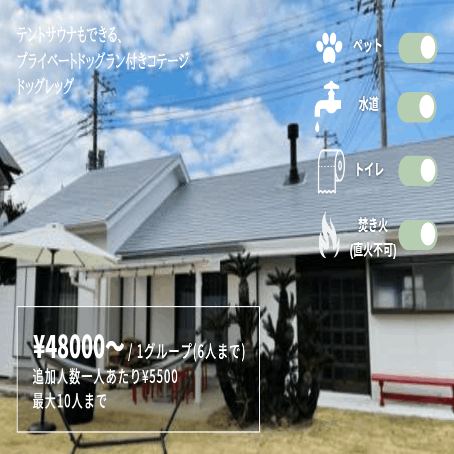 都心からアクセス良好 東日本にある穴場コテージ4選 Excamp Camp Calender 六月二七日 Excamp 穴場キャンプ場情報発信 Note