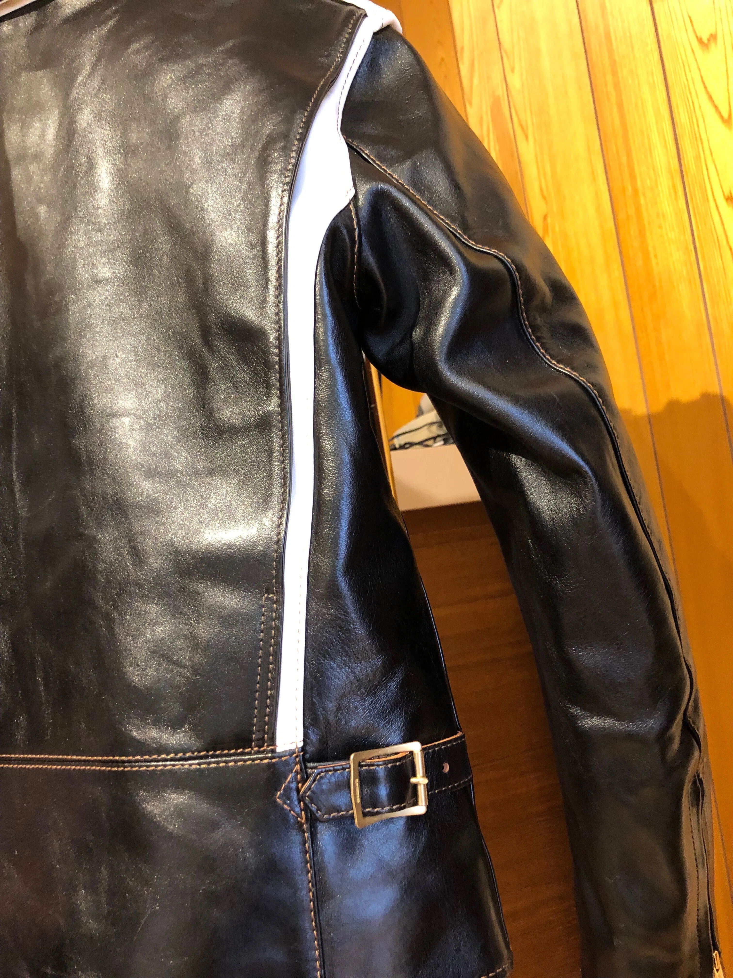FLAT HEAD 神宮前店】～ホースハイド ツートン ダブルライダース