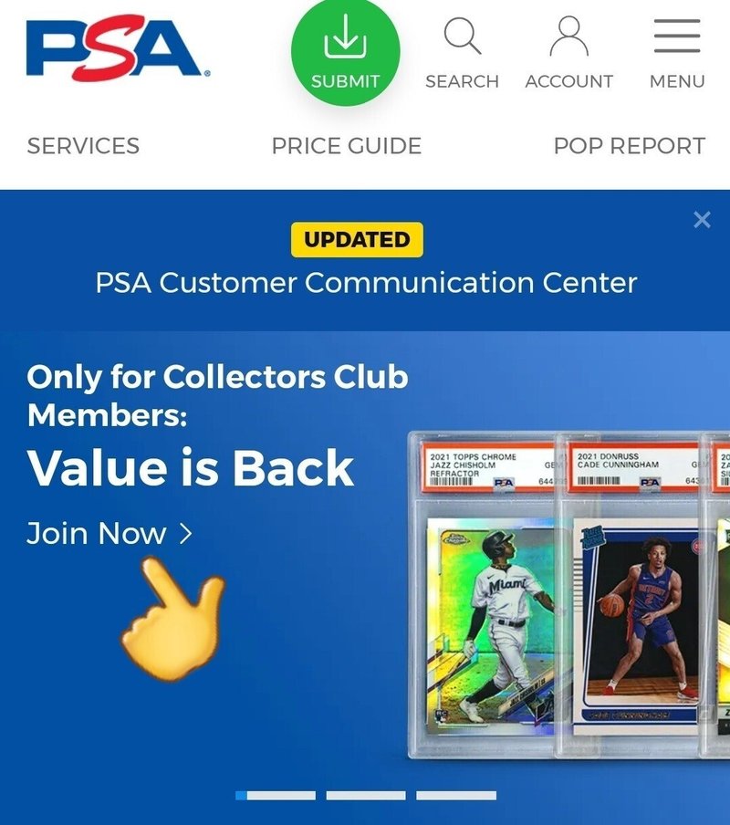 【PSA鑑定】PSA Collectors Clubの登録方法とメリット｜モル｜note