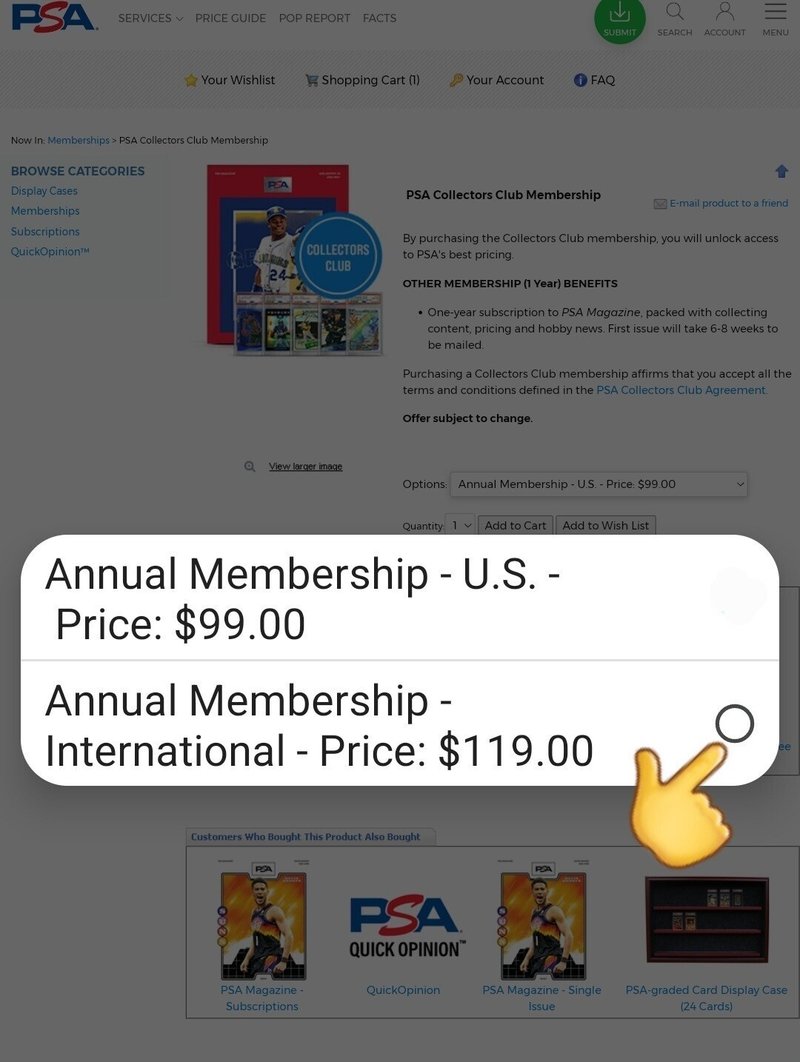 【PSA鑑定】PSA Collectors Clubの登録方法とメリット｜モル｜note