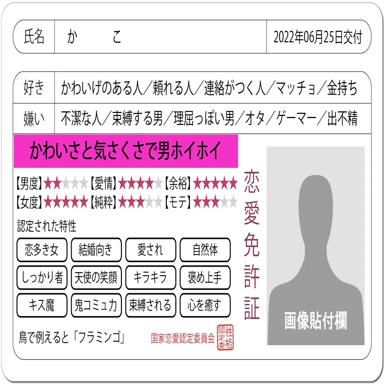 私が嫌いな事 性格診断やってみたよ かこ Note