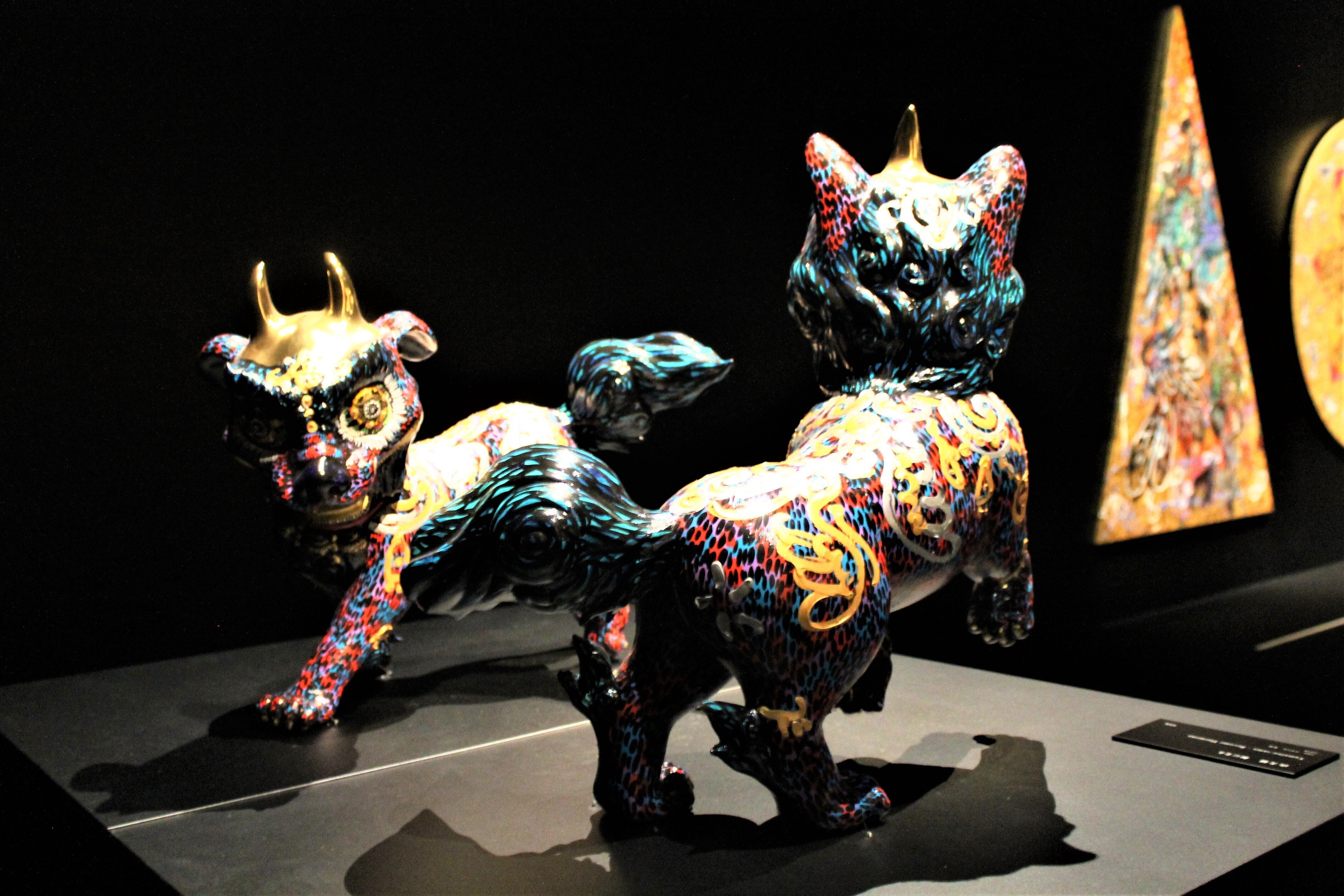 小松美羽展 岡本太郎に挑む-霊性とマンダラ](川崎市岡本太郎